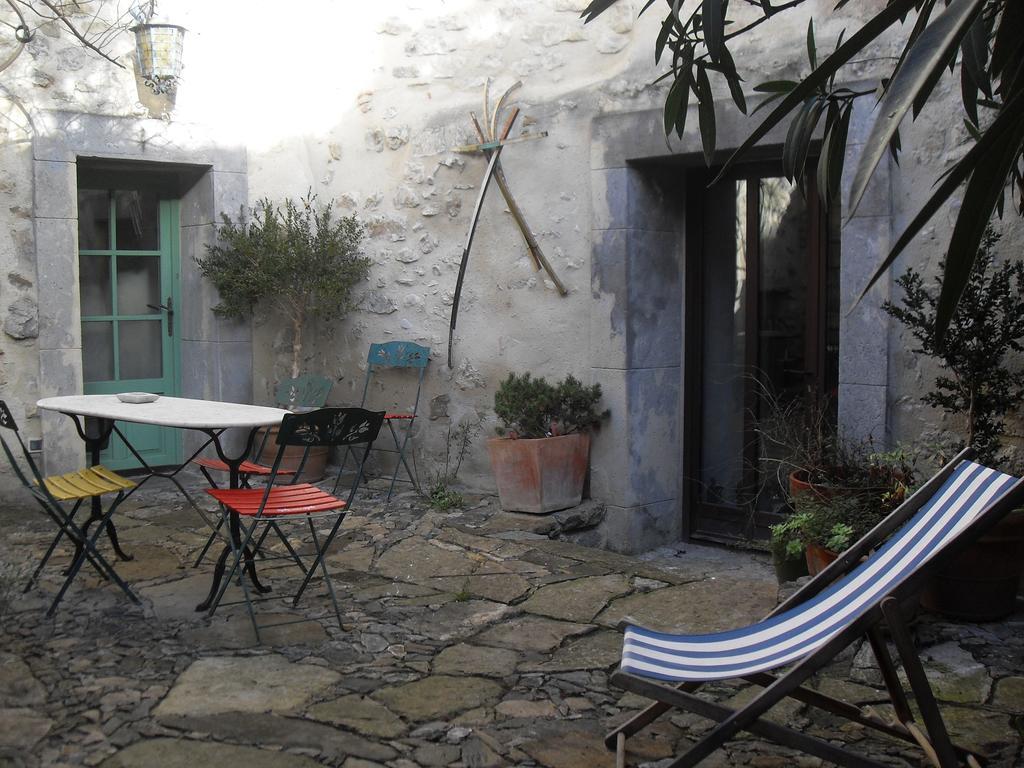 Chambre D'Hotes Les Bienvenus Lagrasse Zimmer foto